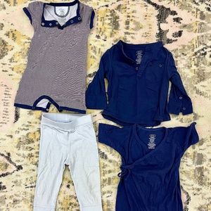 Egg New York Bundle: Onesies, Pants, Shirt Sizes 6-18 Months